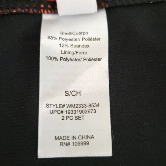 Women's Swimsuit Small Social Angel Animal Print NWOT 2 PIECE - Picture 3 of 15